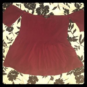 Maroon Top
